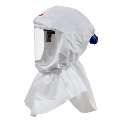 3M Versaflo Integrated Hood w/ Inner Collar & Premium Head Susp.