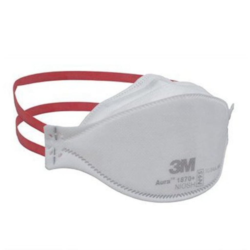 3M Aura Particulate Respirator, N95, Bulk, 440ct, 16/plt