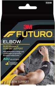 3M Futuro Comfort Elbow Support, Adjustable, 2ct, 6/cs 01038ENR