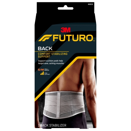 3M Futuro Comfort Stabilizing Back Support, S/ M 2ct 46815ENR