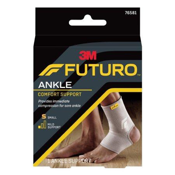 3M Futuro Comfort Ankle Support, Small, 3ct, 8/cs 76581ENR