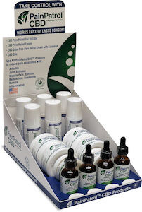 Sabel Med Pain Patrol Counter Top Display, 4/cs