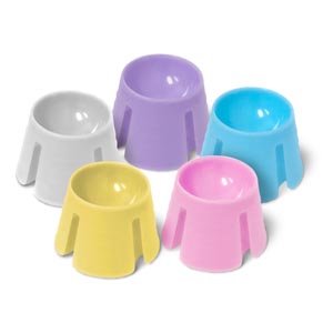 Dukal Corporation Dappen Dishes, 5 Assorted Colors, 1000/bx, 10 bx/cs