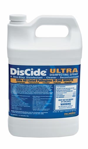 Palmero Discide Ultra Bulk Refill, Gallon, 4/cs