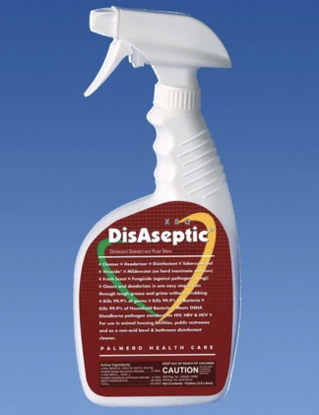 Palmero Disaseptic XRQ Quart Sprayer, 12/cs
