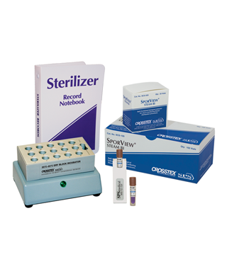 Crosstex International Steam Sterilizer Monitoring Kit