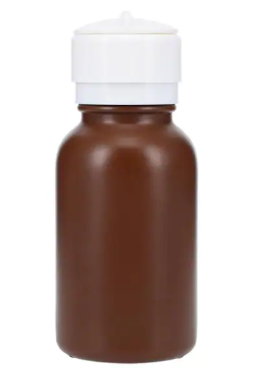 Palmero Pump Dispenser, Brown, 8oz Capacity