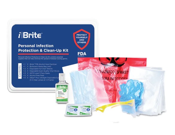 Pac-Dent iBrite Infection Control Kit, 48kt/cs