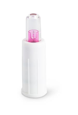 MediVena Safety Pen Needle, 30G x 5mm, Pink, 100/bx