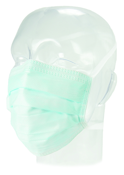 Aspen Surgical Mask, Surgical, FluidGard® 120 Anti-Fog, Blue, 300/cs
