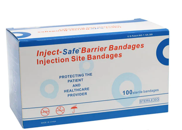 HTL-STREFA, Inc. Inject Safe Barrier Bandage, 100/bx, 20 bx/cs