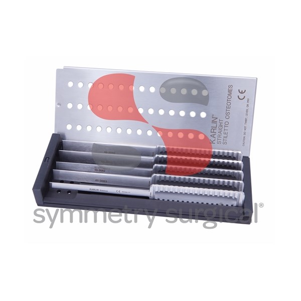 Symmetry Surgical, Inc. Symmetry® Kit/Set, Stiletto Osteotome, Straight