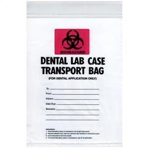 Dukal Corporation Lab Transport Bags, 6-3/4" x 10", 100/bx, 10 bx/cs