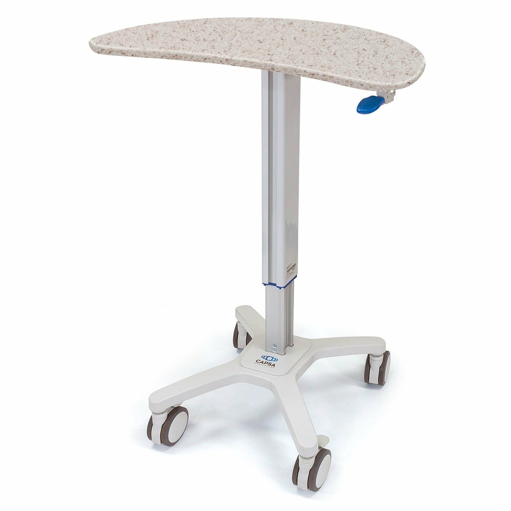 Capsa Ultra-Lightweight Compact Kidney Cart, Fiber Concrete