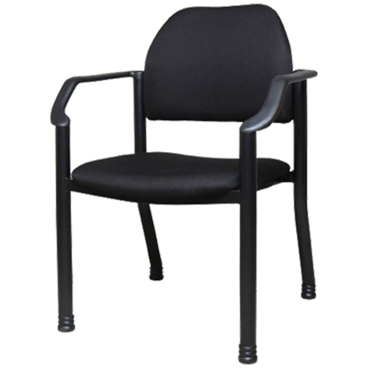 Blickman Industries Room Chair, Poly w/Arms
