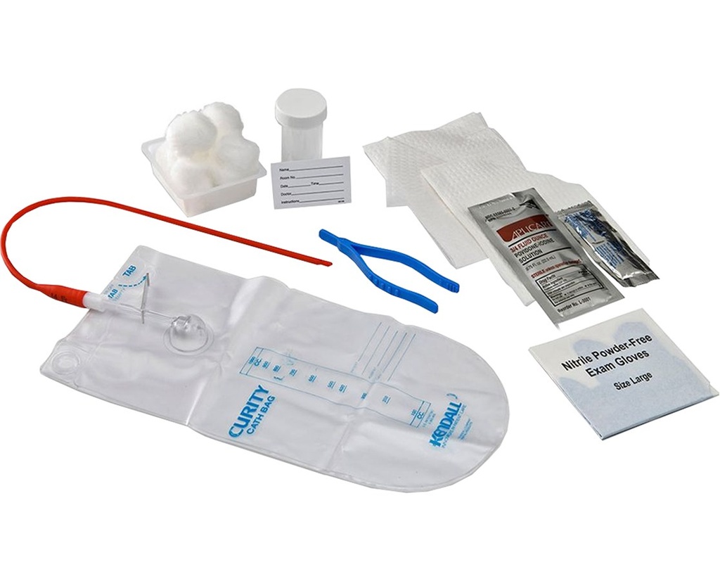 Cardinal Health Vinyl Catheter, 14FR Clear, 20/cs
