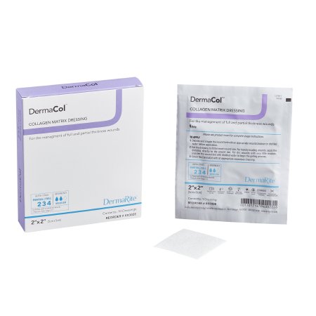 DermaRite Industries, LLC Wound Dressing, 2" x 2", 10/bx