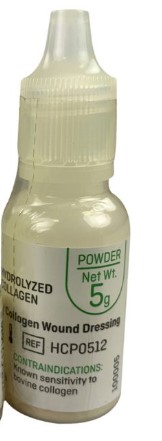 Sanara MedTech Hycol Hydrolyzed Collagen Powder, 5g bottle 12/bx