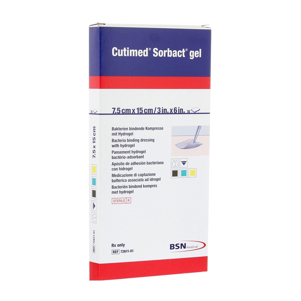 BSN Medical/Jobst Hydrogel Dressing, 3" x 6", 10/bx