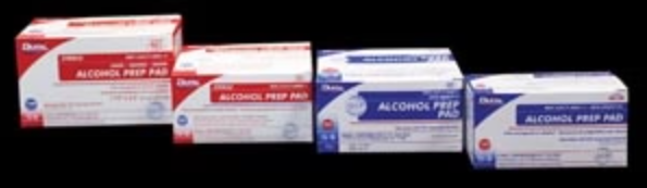 Dukal Corporation Alcohol Prep Pad, Bulk, 1/pch, 4000 pch/cs