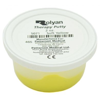Hygenic/Performance Health Therapy Putty, Soft, Yellow, 2 oz