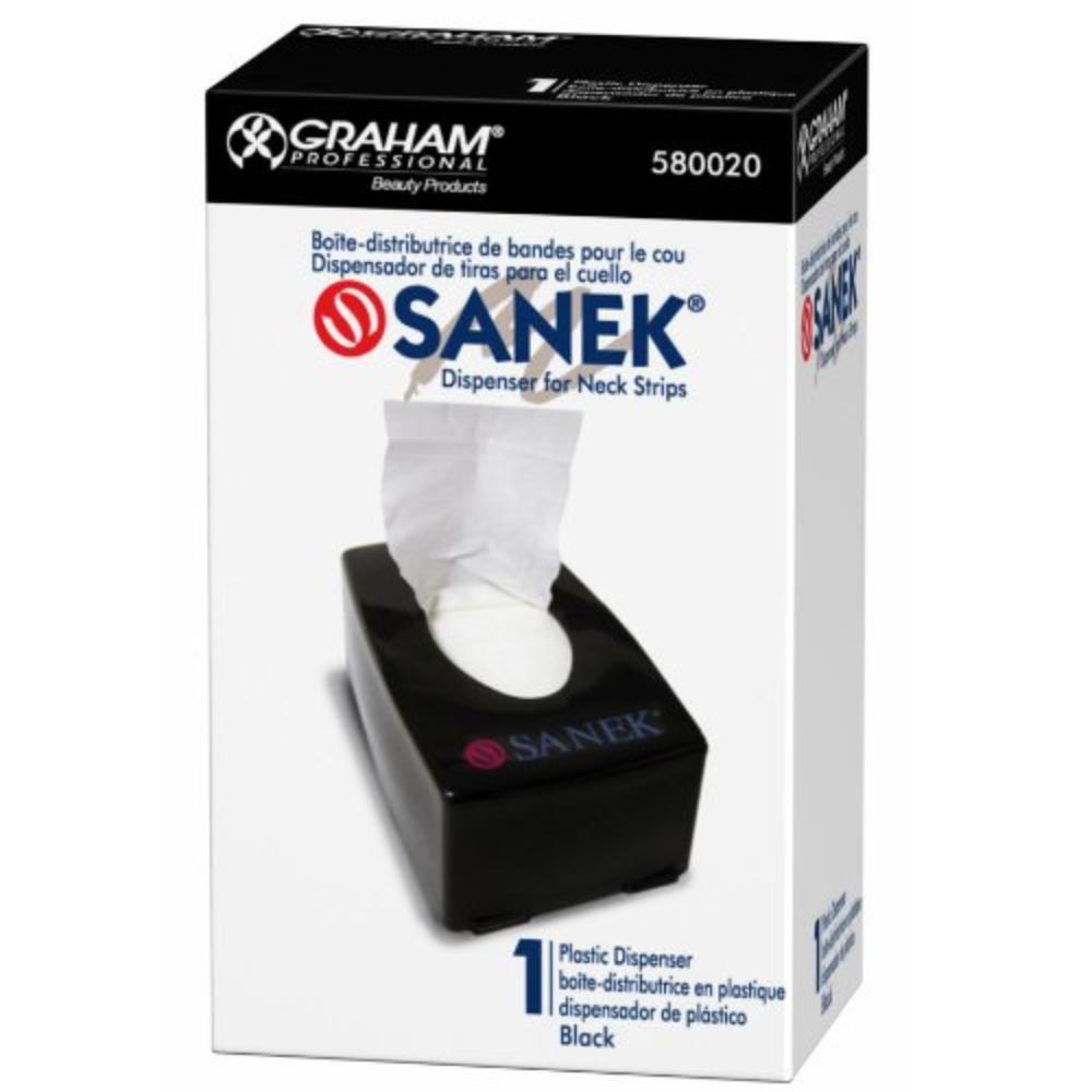 Graham Medical Sanek Dispenser, Black, 12/cs