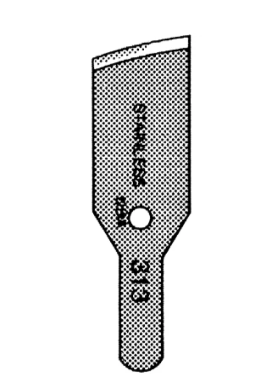 Sklar Instruments Blade, CVD Edge, Nonsterile, #313, 12/bx