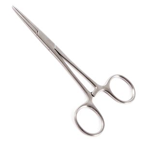 Sklar Instruments Kelly Hemostatic Forceps, 5-1/2", Straight, 25/cs