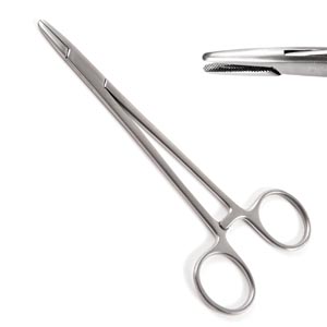 Sklar Instruments Mayo-Hegar Needle Holder, 6", Econo, Sterile, 25/cs