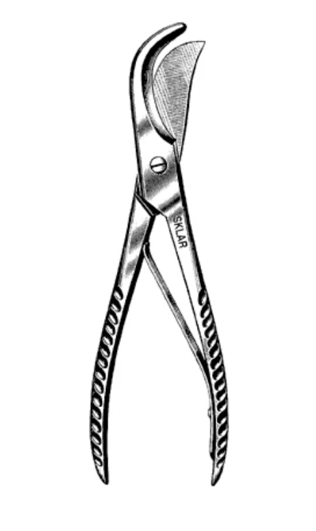 Sklar Instruments Rib Shears, Collinas, 9-1/2in