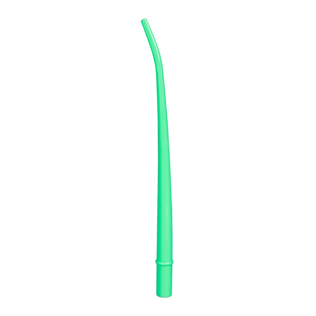 Dukal Corporation Surgical Aspirator Tip, 1/4", Green, 25/bg, 50 bg/cs