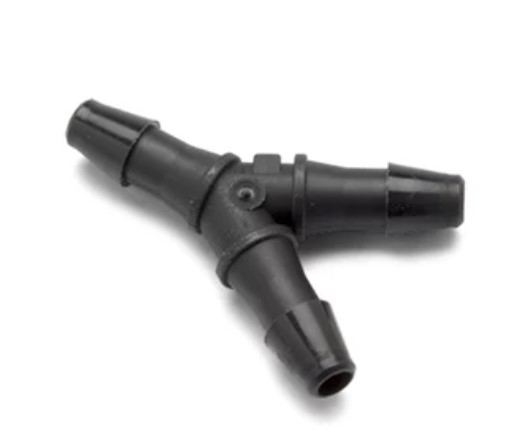 Hillrom Fitting, "Y", 1/8" x 1/8" x 1/8"