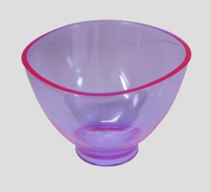 Palmero Flexi-Bowl, Large (4-½” x 3"), Purple, 600cc Volume