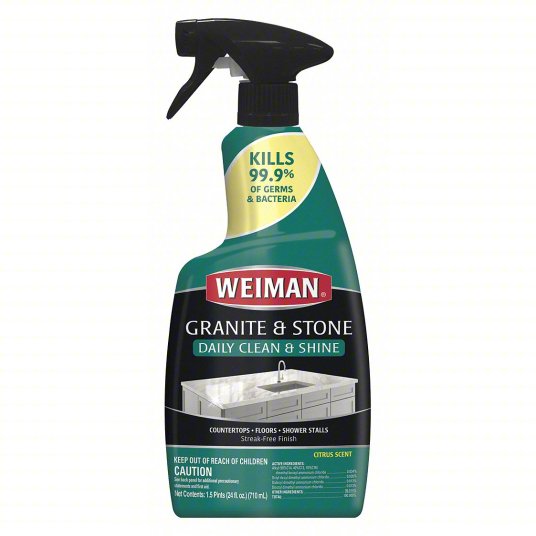 Micro-Scientific, USA Daily Clean & Shine Granite Cleaner, 24 oz, 6/cs