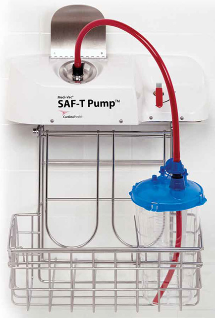 Cardinal Health SAF-T Pump™ Waste Disposal System, 1/cs