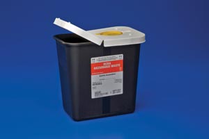 Cardinal Health Hazardous Waste Container, 2 Gal, 20/cs 