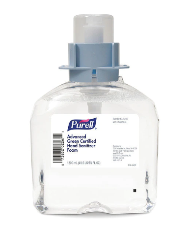 GOJO Industries, Inc. FMX™ Foam Hand Sanitizer, 1200mL, 4/cs