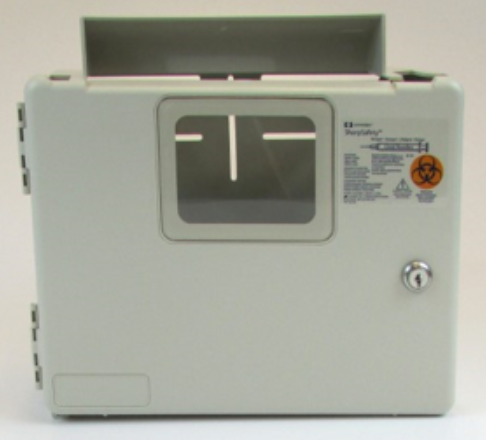 Capsa Healthcare AC-Sharps Locking Cabinet, w/Inserts, Sage/Kend