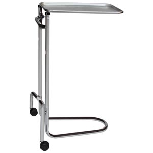 Blickman Industries Mayo Stand, Double Post Chrome