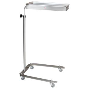 Blickman Industries Stanford Mayo Stand, 12 5/8" x 19 1/8" Tray