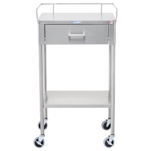 Blickman Industries Ferguson Table, 20"W x 34"H x 16"D, Drawer