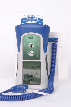 Cardinal Health Thermometer, Filac EZ 3000, Oral/ Axillary Complete