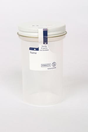 Cardinal Health Specimen Container, 5 oz, Sterile 