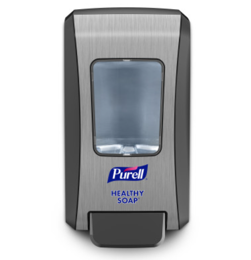 GOJO Industries, Inc. Soap Dispenser, 2000 ml, Push Style, Graphite