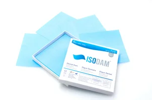 Four D Rubber Co Ltd Economy pkg: 5" x 5" Blue, Medium, 100 pieces/bx