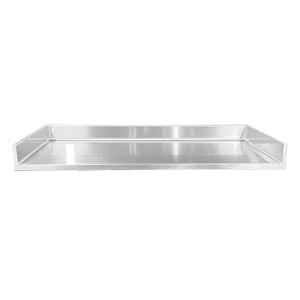 Blickman Industries Countertop Assembly 24 1/8"W x 24"D, 4" Backsplash