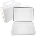 First Aid Only Weatherproof Polypropylene Plastic Case with Gasket & Handle Hanger, 10/Unit