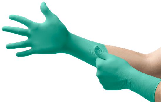 Ansell DermaShield™ Neoprene Glove, Sterile, Size 8.5, 50 pr/bg, 4 bg/cs