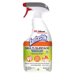 SC Johnson Consumer Fantastik® AB All Purpose Cleaner, Fresh, 32oz, 8/cs