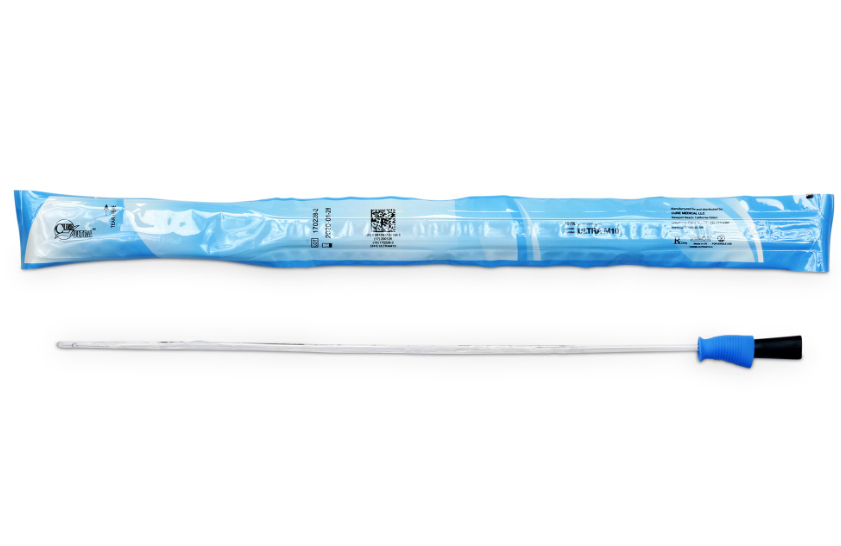 Convatec Cure Ultra Catheter, Male 16" Straight Tip, 10FR